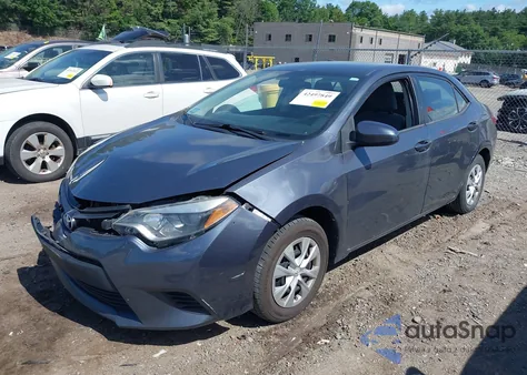 2014 Toyota Corolla L from USA, damaged, VIN 2T1BURHE9EC025896